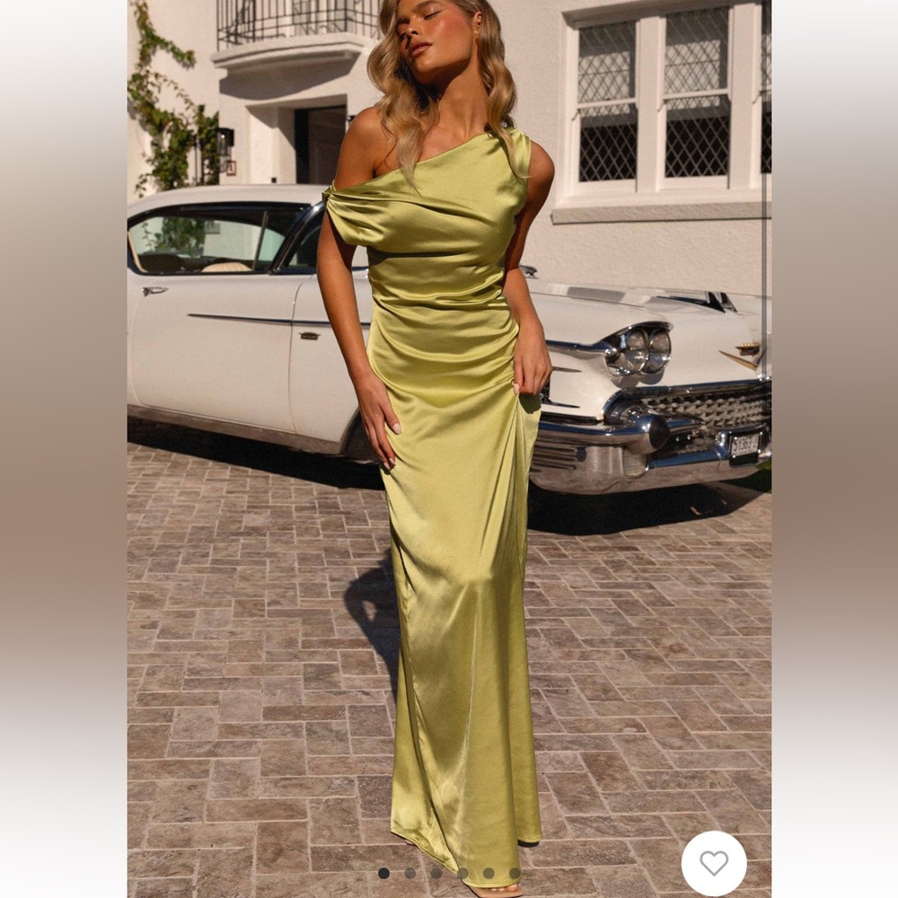 Peppermayo Heart of Glass Maxi- Chartreuse